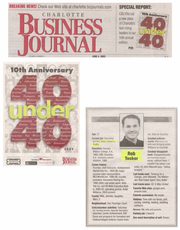 Charlotte Business Journal 40 Under 40